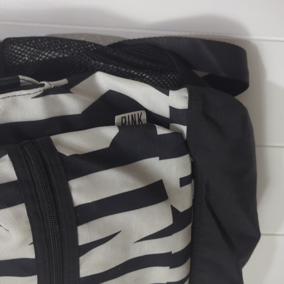 Victoria's Secret Pink Black and White Book Bag - Picture 3 of 7